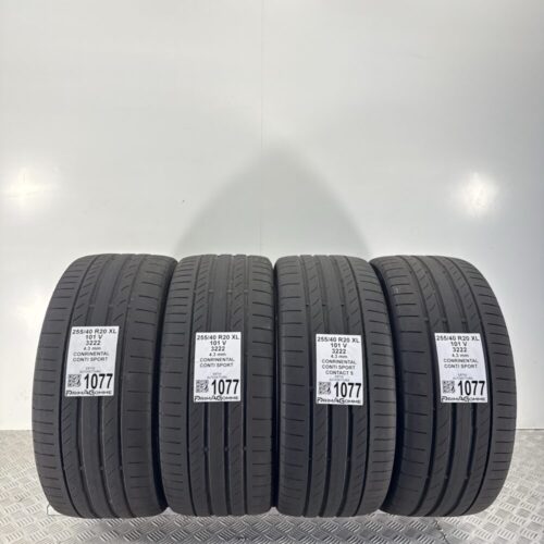 Gomme Usate 255 40 R20 XL 101V Continental ContiSportContact 5 Estive