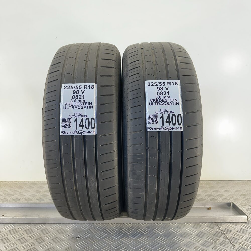Pneumatici Usati 225 55 R18 98V Vredestein Ultrac Satin Estive | Gomme Usate | PrimaGomme.it Pneumatici usati 225 55 R18 Vredestein Ultrac Satin - foto 8