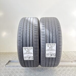 Gomme Usate 225 55 R18 XL 102Y Continental Ecocontact 6 Estive