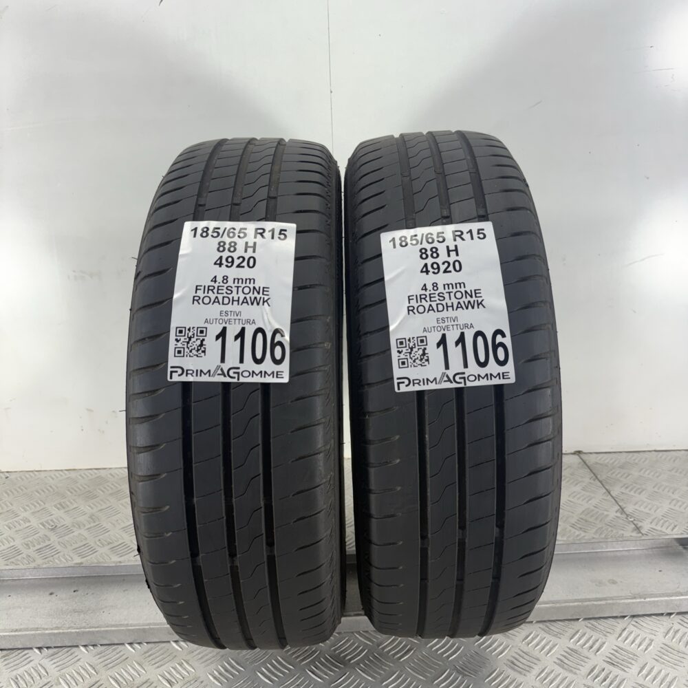 Gomme Usate 185 65 R15 88H Firestone Roadhawk Estive | Gomme Usate | PrimaGomme.it Gomme Usate 185 65 R15 88H Firestone Roadhawk Estive