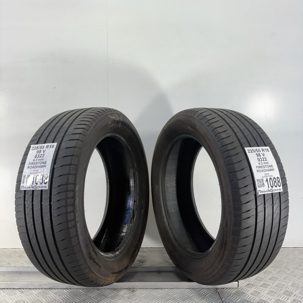 Gomme Usate 225 55 R18 98V Firestone Roadhawk Estive | Gomme Usate | PrimaGomme.it Gomme Usate 225 55 R18 98V Firestone Roadhawk Estive - immagine 9
