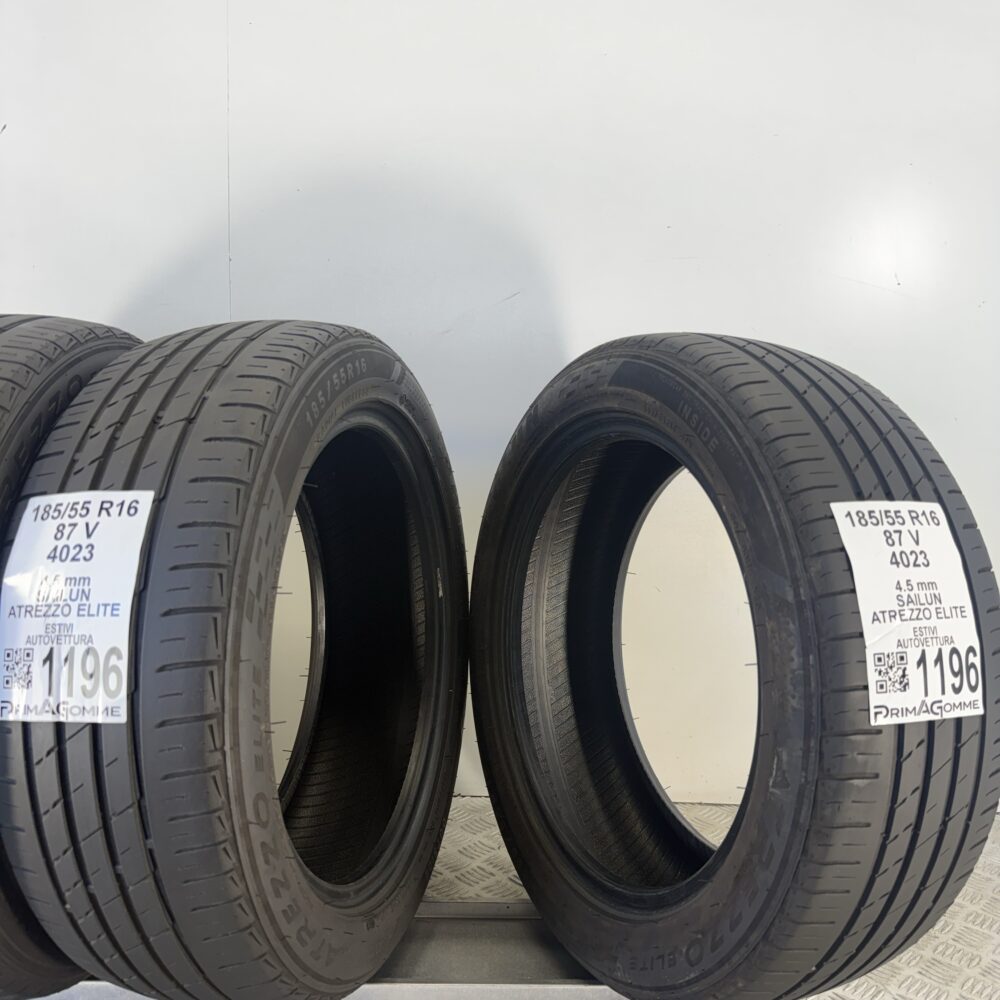 Gomme Usate 185 55 R16 87V Sailun Atrezzo Elite Estive | Gomme Usate | PrimaGomme.it Gomme Usate 185 55 R16 87V Sailun Atrezzo Elite Estive - immagine 8