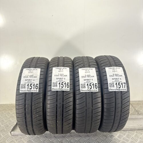 Pneumatici Usati 155 65 R14 75T Esa Tecar Spirit 5 Estive