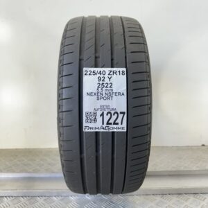 Pneumatico Usato 225 40 ZR18 92Y Nexen NSfera Sport 79% Estivo