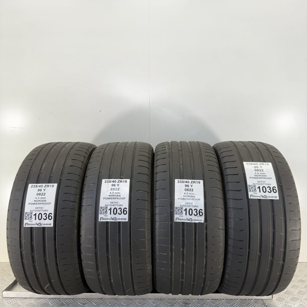 Gomme Usate 235 40 ZR19 96Y Nokian Powerproof Estive | Gomme Usate | PrimaGomme.it Gomme Usate 235 40 ZR19 96Y Nokian Powerproof Estive