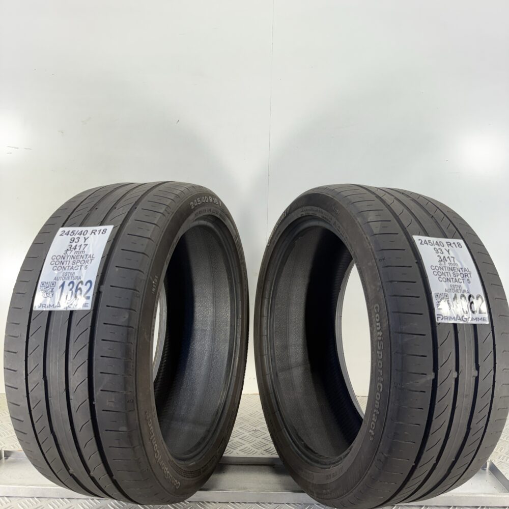 Gomme Usate 245 40 R18 93Y Continental Conti Sport Contact 5 Estive | Gomme Usate | PrimaGomme.it Gomme Usate 245 40 R18 93Y Continental Conti Sport Contact 5 Estive - immagine 10