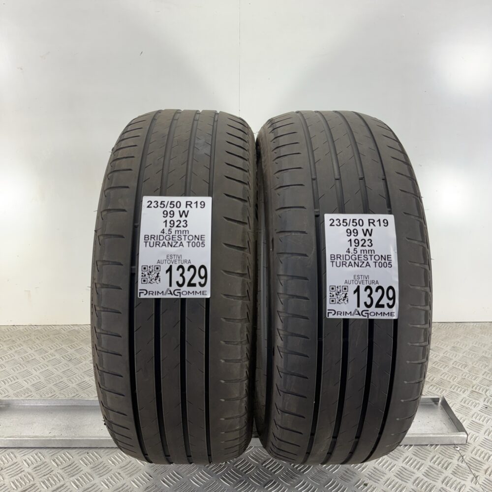 Gomme Usate 235 50 R19 99W Bridgestone Turanza T005 Estive | Gomme Usate | PrimaGomme.it Gomme Usate 235 50 R19 99W Bridgestone Turanza T005 Estive