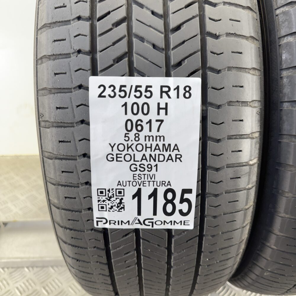 Gomme Usate 235 55 R18 100H Yokohama Geolandar GS91 82% Estive | Gomme Usate | PrimaGomme.it Gomme Usate 235 55 R18 100H Yokohama Geolandar GS91 82% Estive - immagine 3