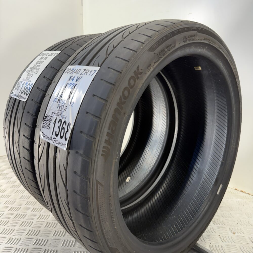 Gomme Usate 205 40 ZR17 XL 84W Hankook Ventus V12 Evo 2 Estive | Gomme Usate | PrimaGomme.it Gomme Usate 205 40 ZR17 XL 84W Hankook Ventus V12 Evo 2 Estive - immagine 14