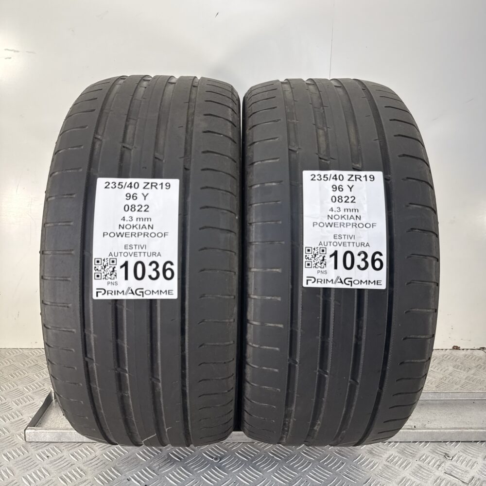 Gomme Usate 235 40 ZR19 96Y Nokian Powerproof Estive | Gomme Usate | PrimaGomme.it Gomme Usate 235 40 ZR19 96Y Nokian Powerproof Estive - immagine 10