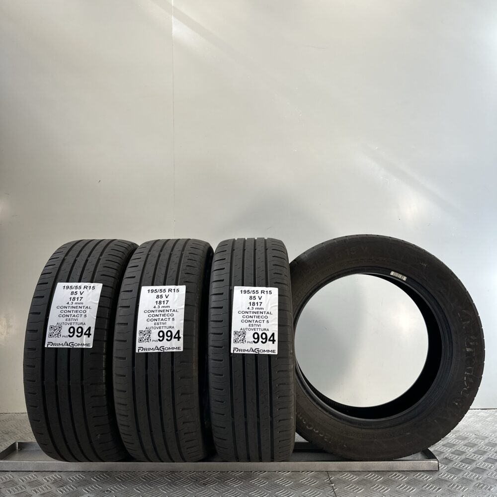 Pneumatici Usati 195 55 R15 85V Continental ContiEcoContact 5 Estive | Gomme Usate | PrimaGomme.it Pneumatici Usati 195 55 R15 85V Continental ContiEcoContact 5 Estive - immagine 9