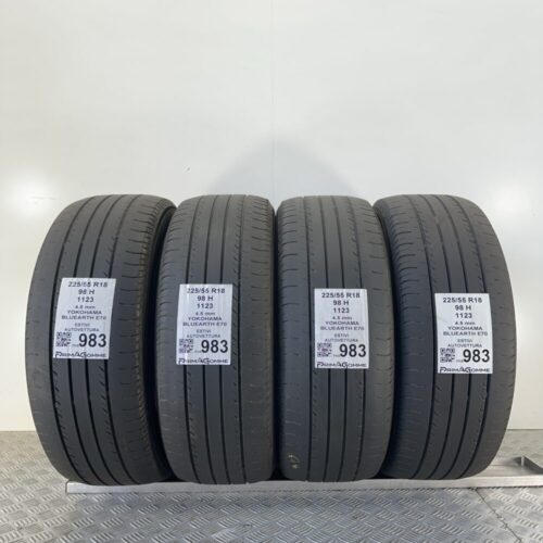 Gomme Usate 225 55 R18 98H Yokohama Bluearth E70 Estive
