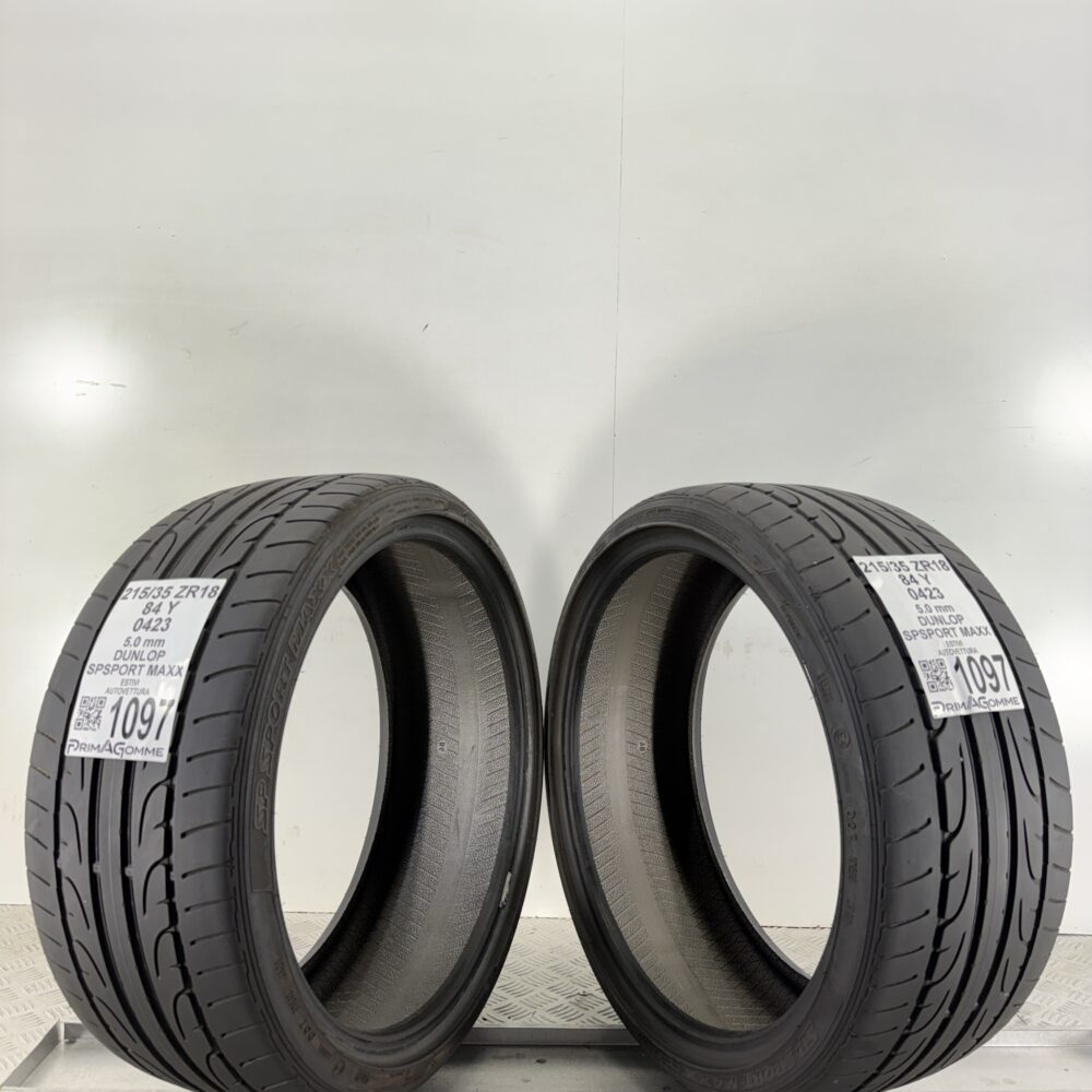 Gomme Usate 215 35 ZR18 84Y Dunlop SP Sport Maxx 71% Estive | Gomme Usate | PrimaGomme.it Gomme Usate 215 35 ZR18 84Y Dunlop SP Sport Maxx 71% Estive - immagine 10