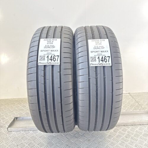 Gomme Usate 225 55 R18 102V Dunlop Sport Maxx 82% Estive