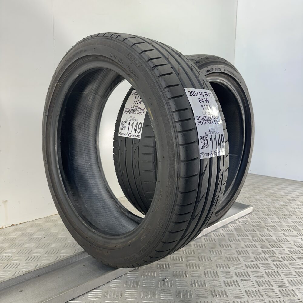 Pneumatici Usati 205 45 R17 84W BRIDGESTONE POTENZA S001 83% Estive | Gomme Usate | PrimaGomme.it Pneumatici usati 205 45 R17 BRIDGESTONE POTENZA S001 - foto 6