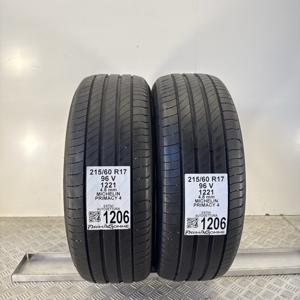 Pneumatici Usati 215 60 R17 96V Michelin Primacy 4 Estive | Gomme Usate | PrimaGomme.it Pneumatici usati 215 60 R17 Michelin Primacy 4 - foto 8