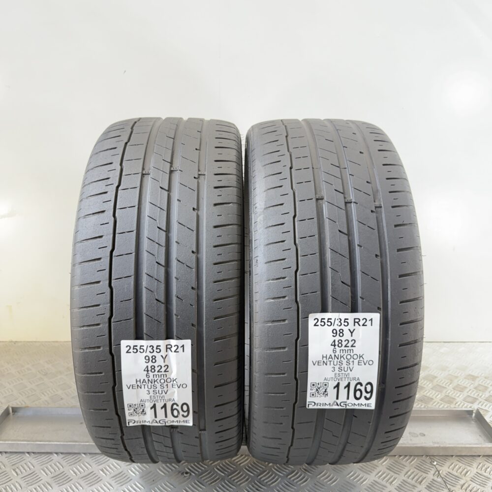 Gomme Usate 255 35 R21 98Y Hankook Ventus S1 Evo 86% Estive | Gomme Usate | PrimaGomme.it Gomme Usate 255 35 R21 98Y Hankook Ventus S1 Evo 86% Estive - immagine 5