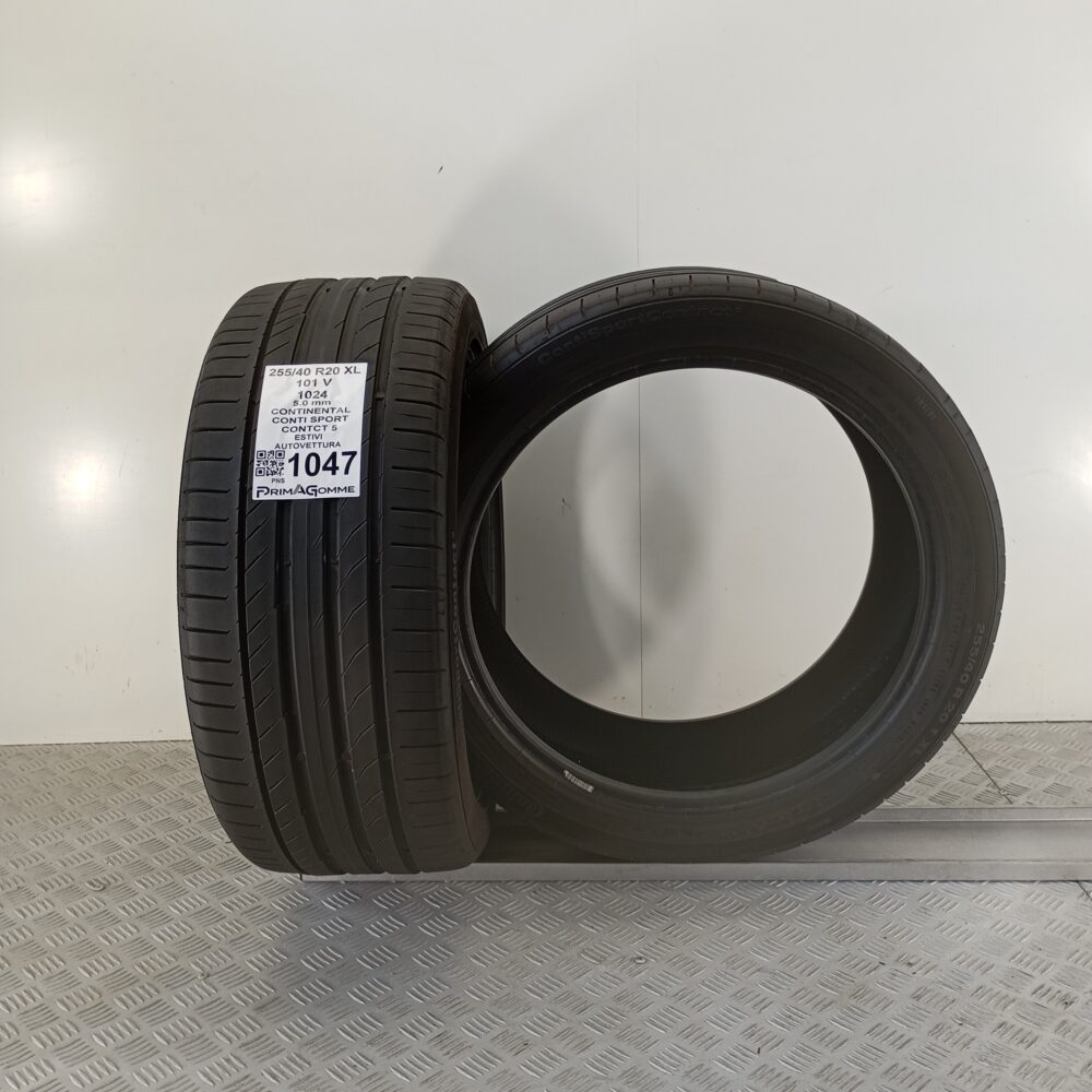 Gomme Usate 255 40 R20 XL 101V Continental Conti Sport Contact 5 71% Estive | Gomme Usate | PrimaGomme.it Gomme Usate 255 40 R20 XL 101V Continental Conti Sport Contact 5 71% Estive - immagine 8