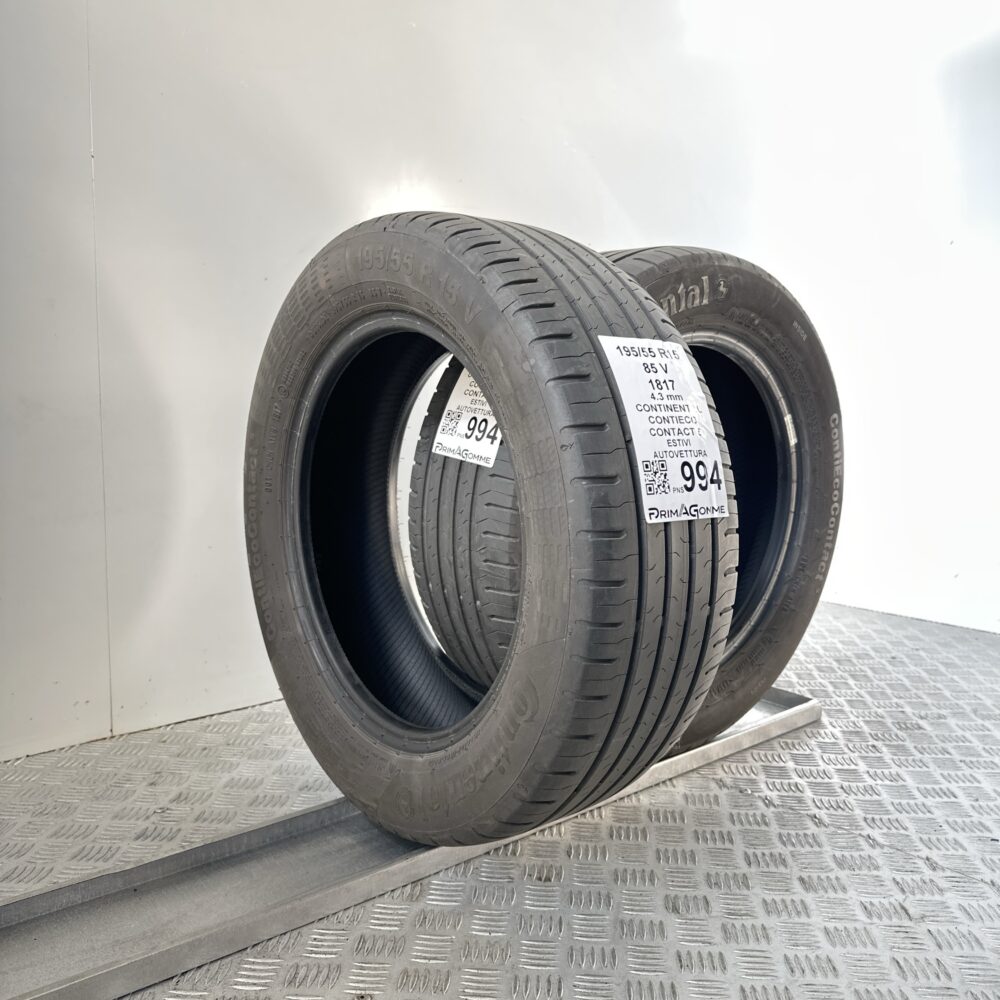 Pneumatici Usati 195 55 R15 85V Continental ContiEcoContact 5 Estive | Gomme Usate | PrimaGomme.it Pneumatici Usati 195 55 R15 85V Continental ContiEcoContact 5 Estive - immagine 4