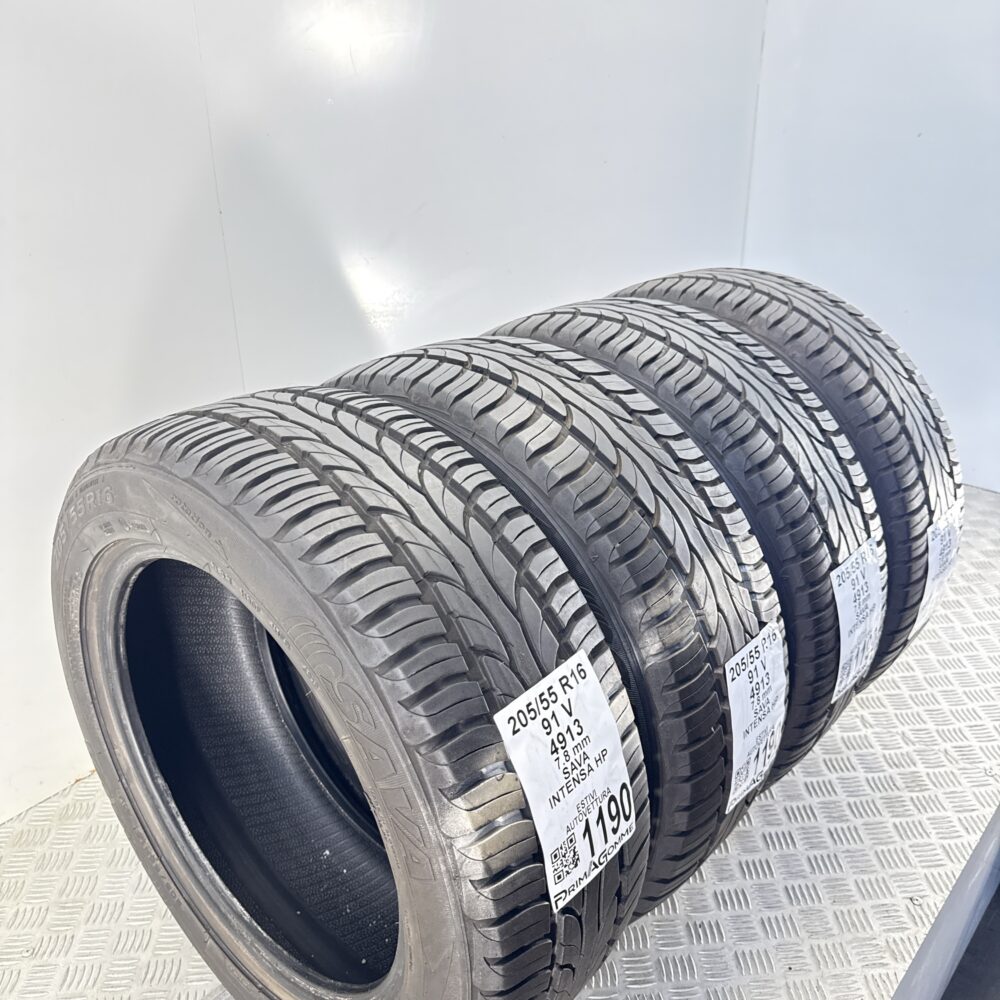 Gomme Usate 205 55 R16 91V Sava Intensa HP 99% Estive | Gomme Usate | PrimaGomme.it Gomme Usate 205 55 R16 91V Sava Intensa HP 99% Estive - immagine 12