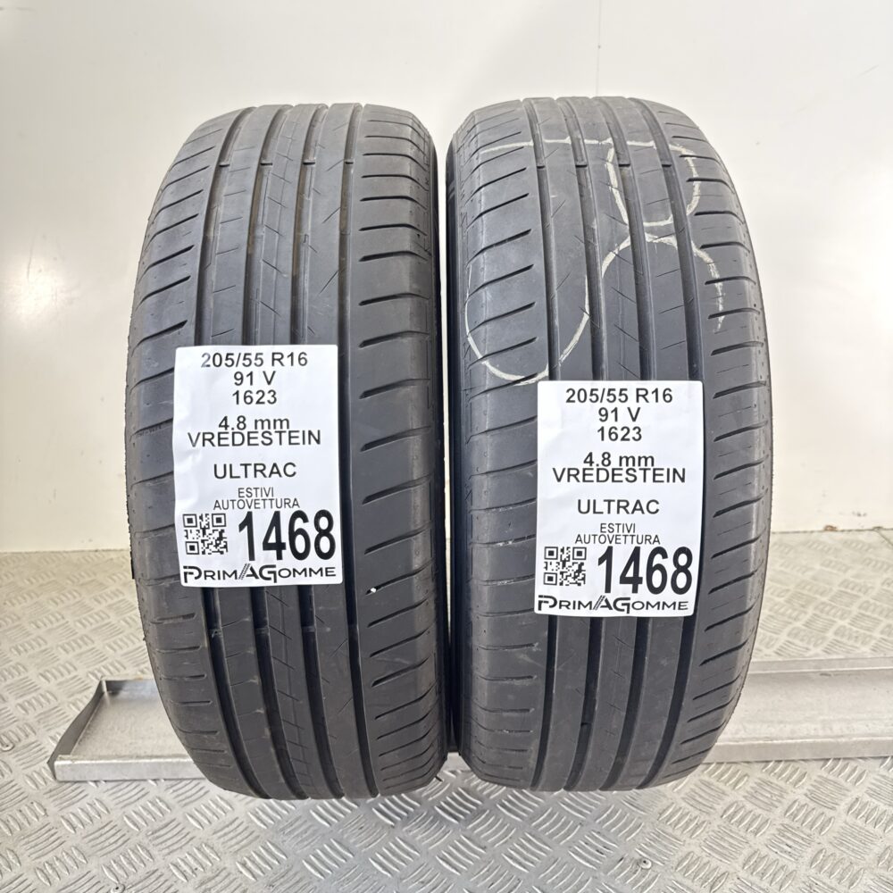 Gomme Usate 205 55 R16 91V Vredestein Ultrac Estive | Gomme Usate | PrimaGomme.it Gomme Usate 205 55 R16 91V Vredestein Ultrac Estive