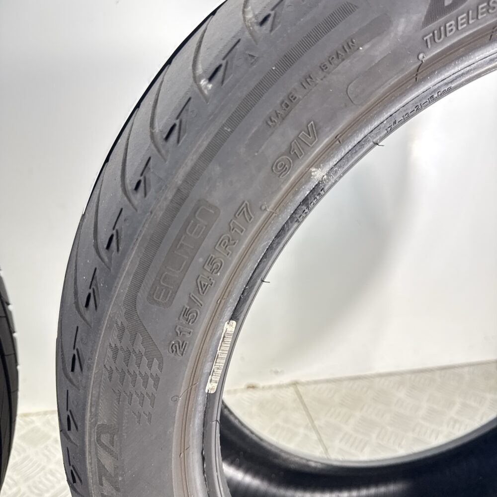 Gomme Usate 215 45 R17 91V Bridgestone Turanza Eco Estive | Gomme Usate | PrimaGomme.it Gomme Usate 215 45 R17 91V Bridgestone Turanza Eco Estive - immagine 5