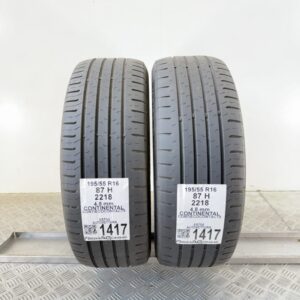 Gomme Usate 195 55 R16 87H Continental ContiEcoContact 5 Estive