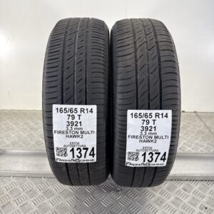 Gomme Usate 165 65 R14 79T Firestone MultiHawk2 Estive