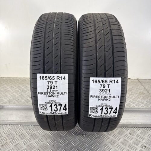Gomme Usate 165 65 R14 79T Firestone MultiHawk2 Estive