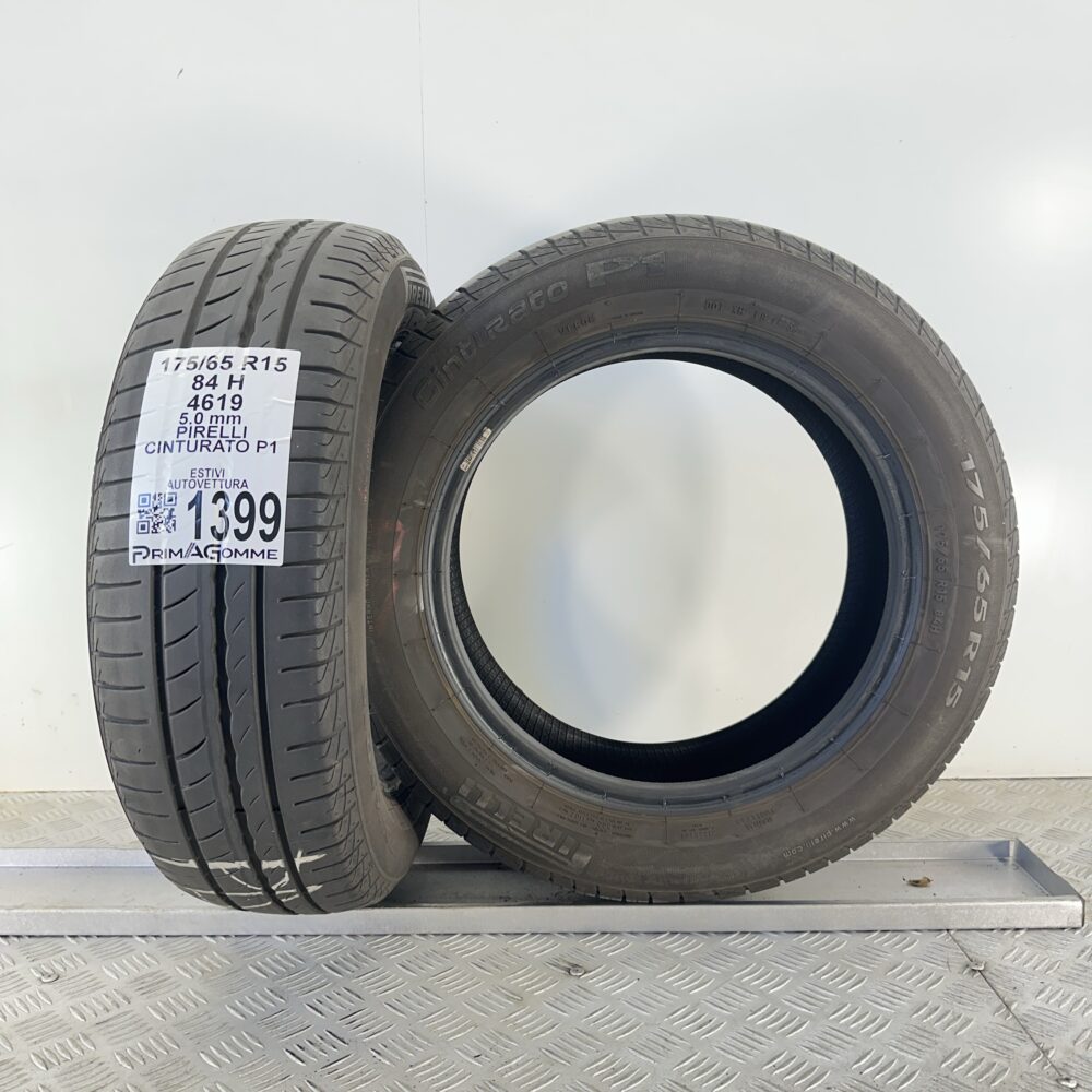Gomme Usate 175 65 R15 84H Pirelli Cinturato P1 71% Estive | Gomme Usate | PrimaGomme.it Gomme Usate 175 65 R15 84H Pirelli Cinturato P1 71% Estive - immagine 5