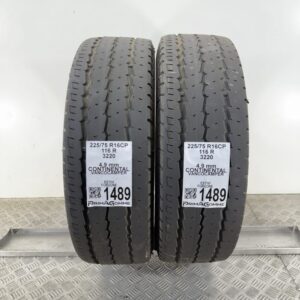 Gomme Usate 225 75 R16CP 116R Continental VancoCamper Estive