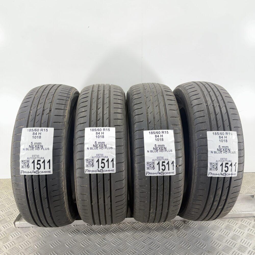 Gomme Usate 185 60 R15 84H Nexen N Blue HD Plus 71% Estive | Gomme Usate | PrimaGomme.it Gomme Usate 185 60 R15 84H Nexen N Blue HD Plus 71% Estive
