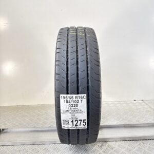 Pneumatico Usato 195 65 R16C 104/102T Continental ContiVanContact 100 83% Estivo