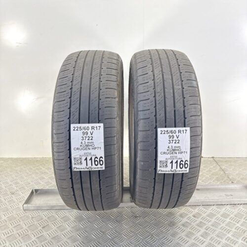 Gomme Usate 225 60 R17 99V Kumho Crugen HP71 Estive