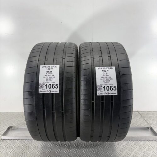 Gomme Usate 275 35 ZR20 102Y Michelin Pilot Super Sport 74% Estive