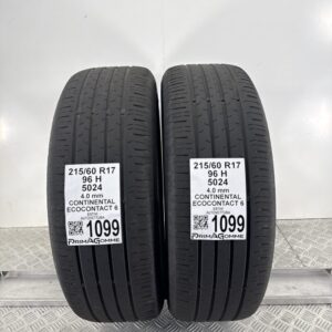 Gomme Usate 215 60 R17 96H Continental EcoContact 6 Estive