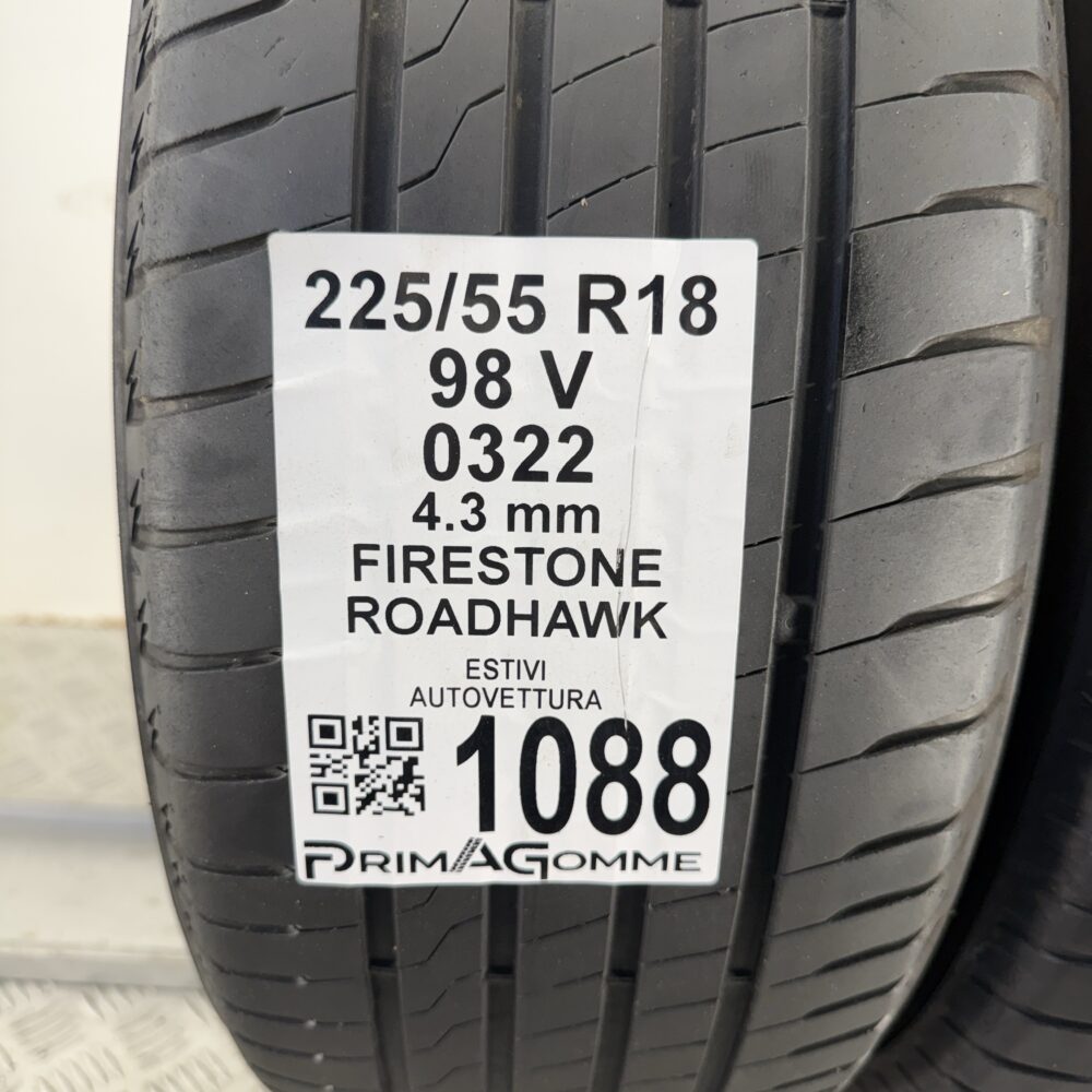 Gomme Usate 225 55 R18 98V Firestone Roadhawk Estive | Gomme Usate | PrimaGomme.it Gomme Usate 225 55 R18 98V Firestone Roadhawk Estive - immagine 3