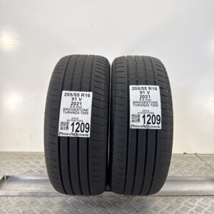 Gomme Usate 205 55 R16 91V Bridgestone Turanza T005 Estive