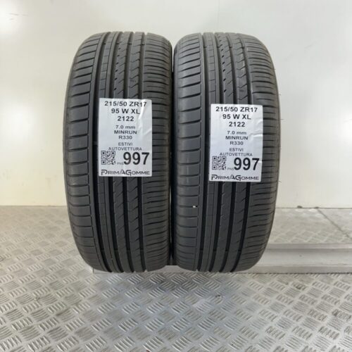 Gomme Usate 215 50 R17 XL 95W Winrun R330 99% Estive