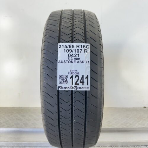 Pneumatico Usato 215 65 R16C 109/107R Austone ASR 71 Estivo