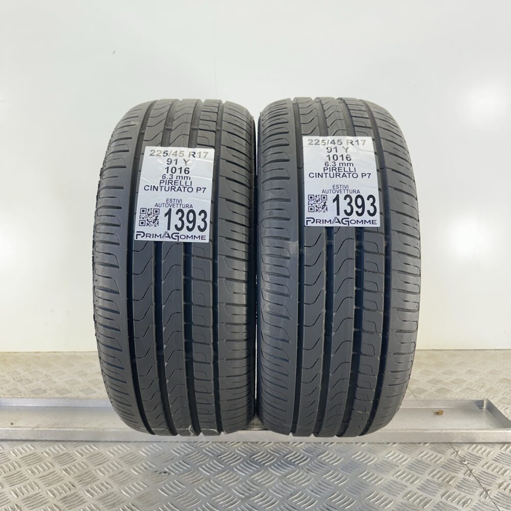 Pneumatici Usati 225 45 R17 91Y Pirelli Cinturato P7 90% Estive | Gomme Usate | PrimaGomme.it Pneumatici usati 225 45 R17 Pirelli Cinturato P7 - foto 7