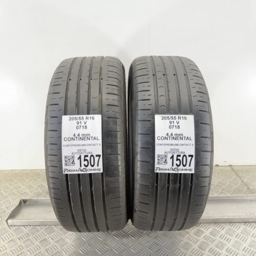 Gomme Usate 205 55 R16 91V Continental ContiPremiumContact 5 Estive
