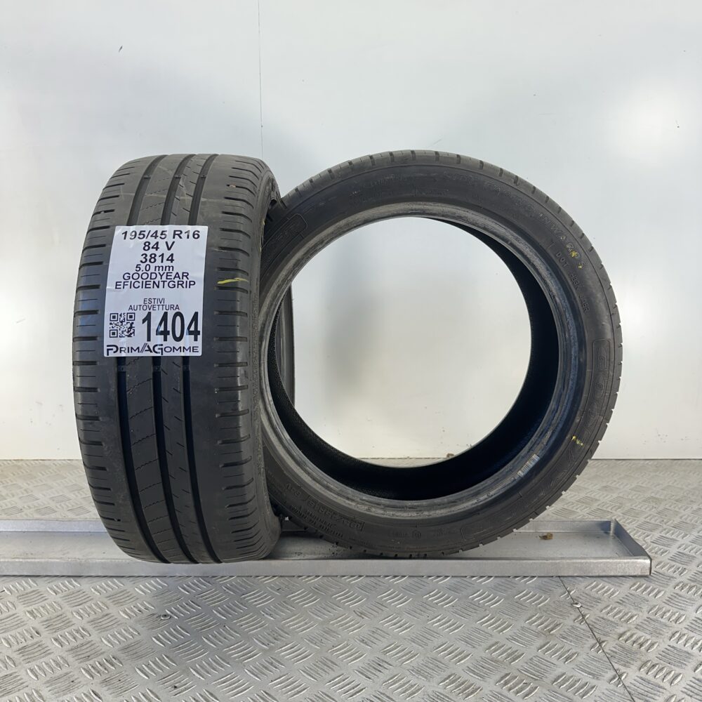 Pneumatici Usati 195 45 R16 84V GOODYEAR EfficientGrip 71% Estive | Gomme Usate | PrimaGomme.it Pneumatici usati 195 45 R16 GOODYEAR EfficientGrip - foto 5