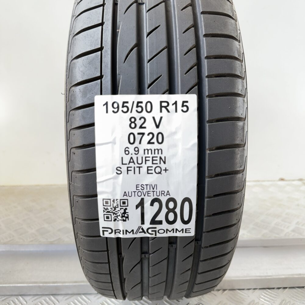 Gomma Usata 195 50 R15 82V Laufenn S Fit EQ+ 98% Estiva | Gomme Usate | PrimaGomme.it Gomma Usata 195 50 R15 82V Laufenn S Fit EQ+ 98% Estiva - immagine 3