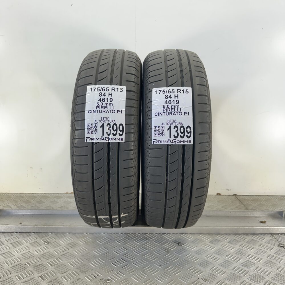 Gomme Usate 175 65 R15 84H Pirelli Cinturato P1 71% Estive | Gomme Usate | PrimaGomme.it Gomme Usate 175 65 R15 84H Pirelli Cinturato P1 71% Estive