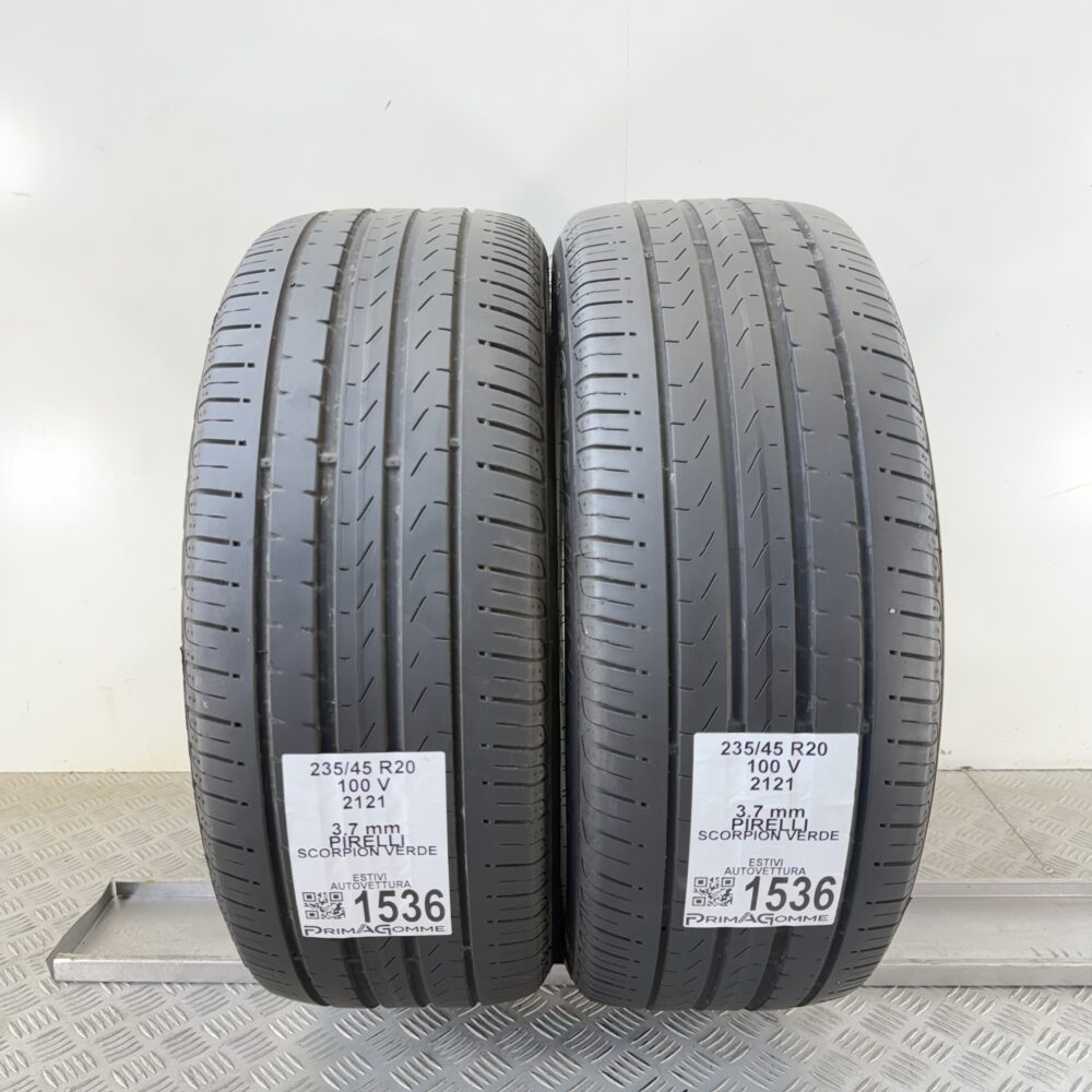 Gomme Usate 235 45 R20 100V Pirelli Scorpion Verde Estive | Gomme Usate | PrimaGomme.it Gomme Usate 235 45 R20 100V Pirelli Scorpion Verde Estive - immagine 7