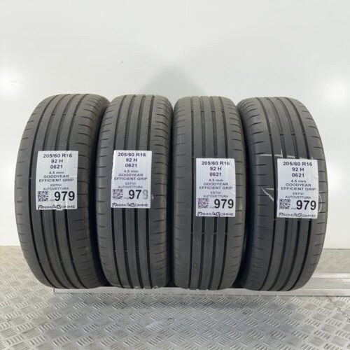 Gomme Usate 205 60 R16 92H Goodyear Efficient Grip Estive