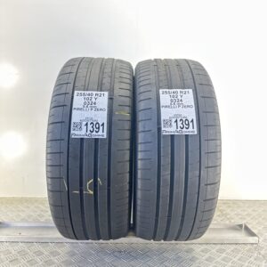 Gomme Usate 255 40 R21 102Y Pirelli P Zero 80% Estive
