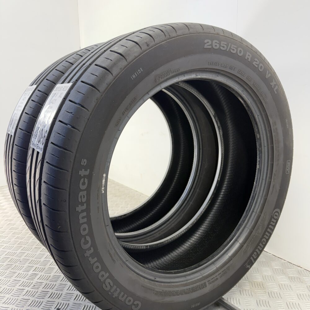 Gomme Usate 265 50 R20 XL 111V Continental ContiSport Contact 5 83% Estive | Gomme Usate | PrimaGomme.it Gomme Usate 265 50 R20 XL 111V Continental ContiSport Contact 5 83% Estive - immagine 6