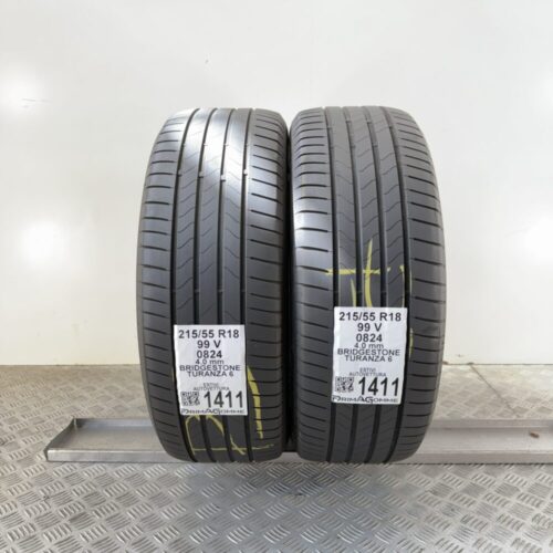 Gomme Usate 215 55 R18 99V Bridgestone Turanza 6 Estive